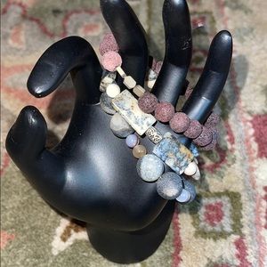 Maui Maui semi precious stone stack